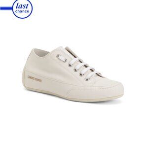 CANDICE COOPER White Made In Italy Leather Rock S Sneakers